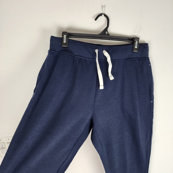 Calvin Klein Sleepwear Pants Navy Blue Lounge Joggers Cotton Blend Size M - Picture 5 of 9